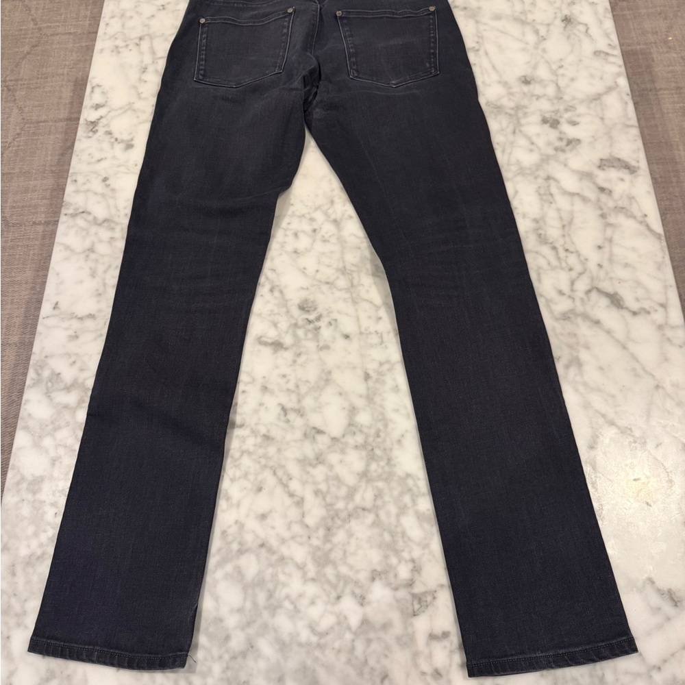 Acne Men's Dark Gray Straight Jeans